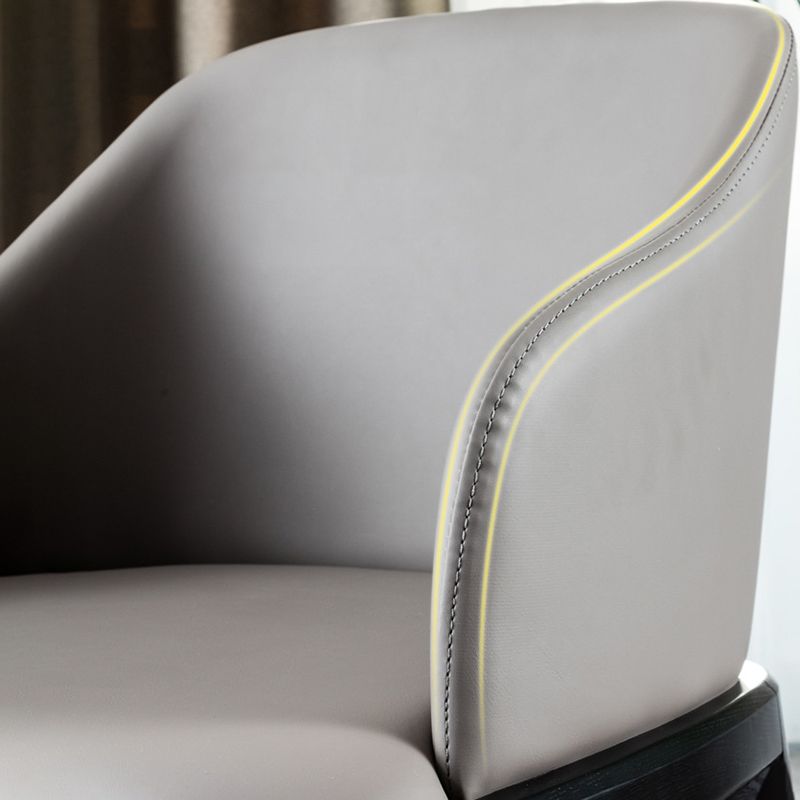 Kitchen Home Upholstered Dining Chairs Faux Leather Parsons Chair