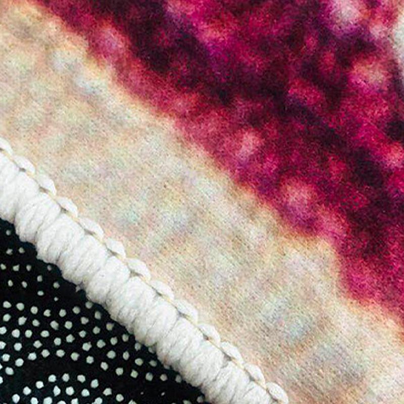 Black Polyester Carpet Leisure Game Pad Pattern Area Rug Stain Resistant Carpet for Home Decor