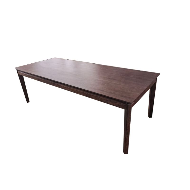 Rectangle Dining Table Cherry Wooden Table for Kitchen Dining Room