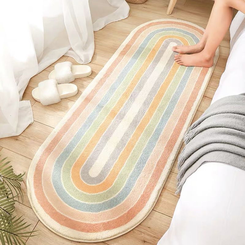 Multi-Color Geometry Indoor Carpet Nordic Simplicity Area Carpet Soft Non-Slip Backing Rug for Bedroom