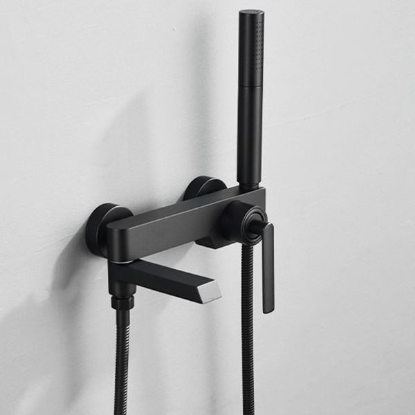 Copper Tub Spout Trim Wall Mounted Swivel Tub Spout Trim with Single Handle