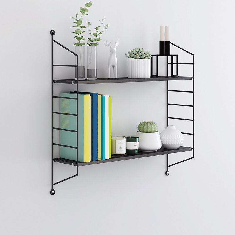 7.87"W Bookcase Contemporary Style Wall Mounted Bookshelf for Home Office