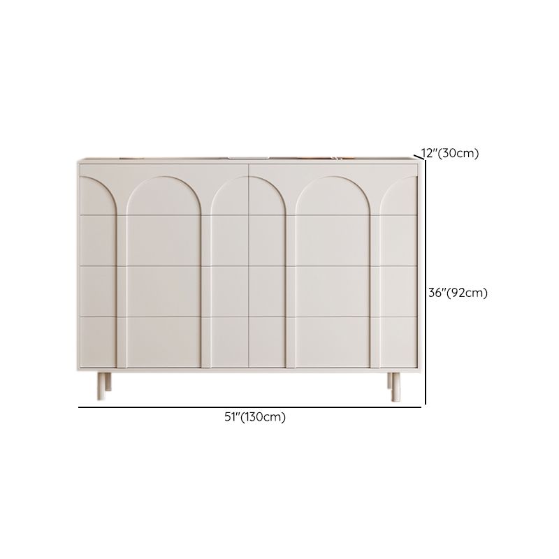 Contemporary Storage Chest Dresser Wooden Dresser for Bedroom