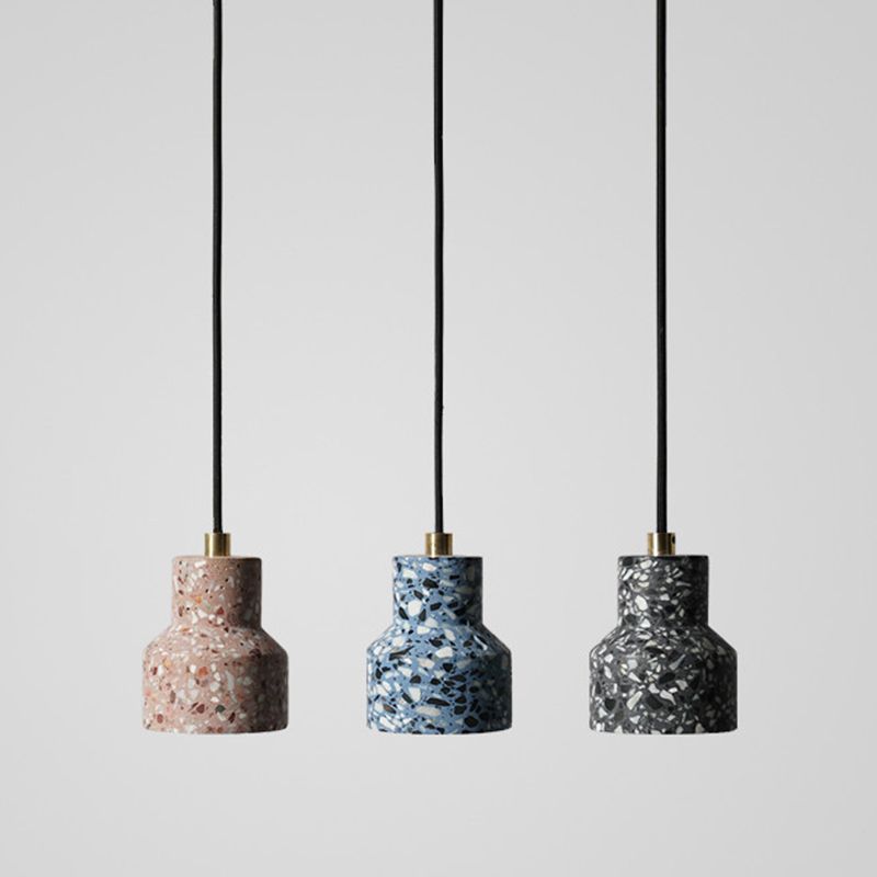 Schattierter Stein nach unten Mini Anhänger zeitgenössischer Stil Anhänger Beleuchtung für das Restaurant