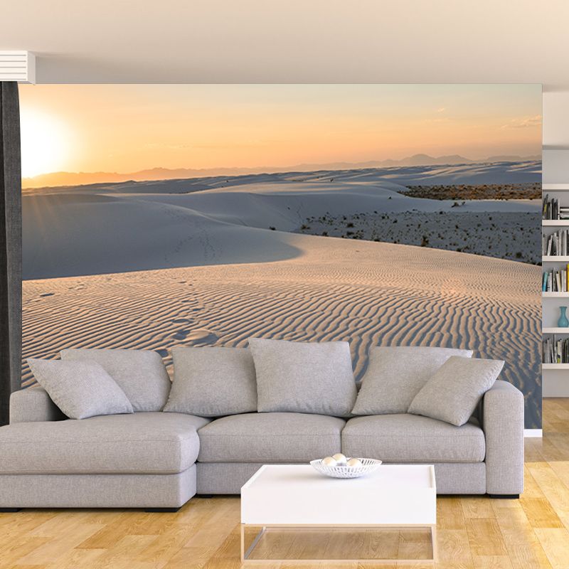 Moisture Resistant Desert Wall Covering Modern Murals Wall Decor for Living Room