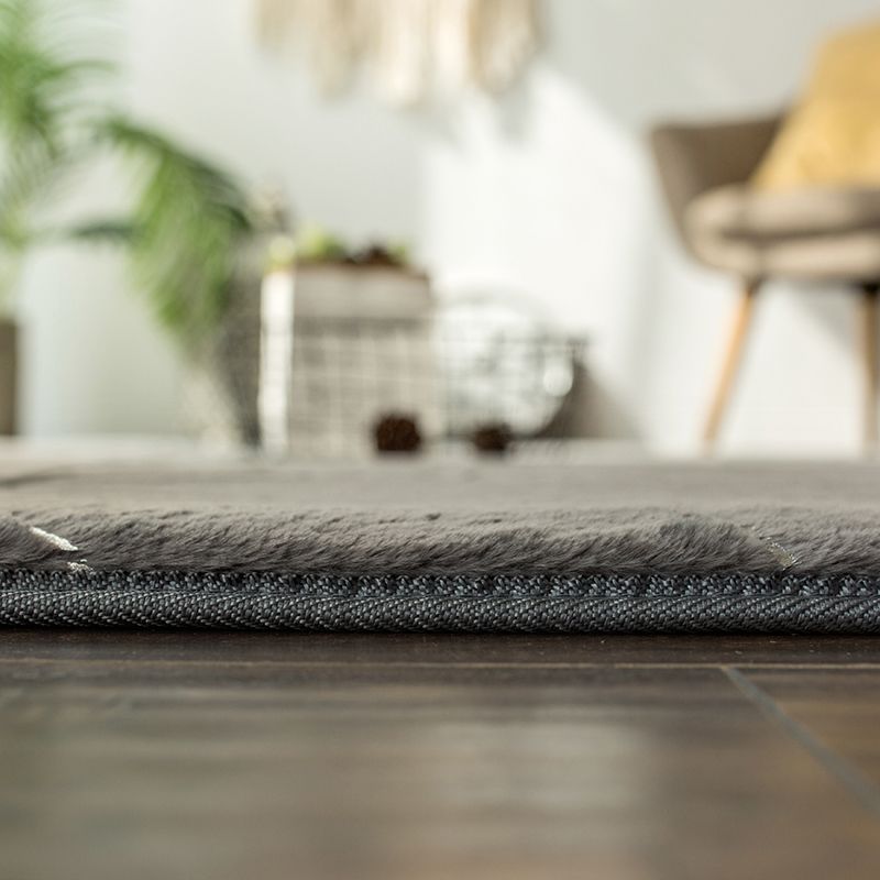 Relaxing Abstract Printed Rug Multi Colored Polypropylene Indoor Rug Anti-Slip Backing Pet Friendly Carpet for Bedroom