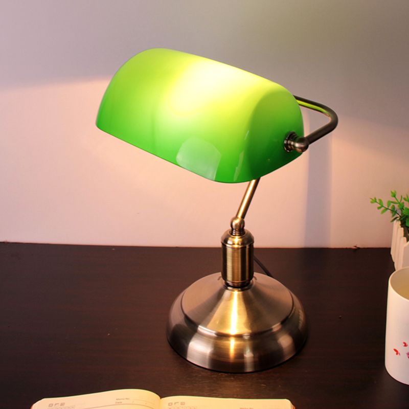Stile moderno a forma unica da tavolo da tavolo vetro 1 luce da tavolo leggera