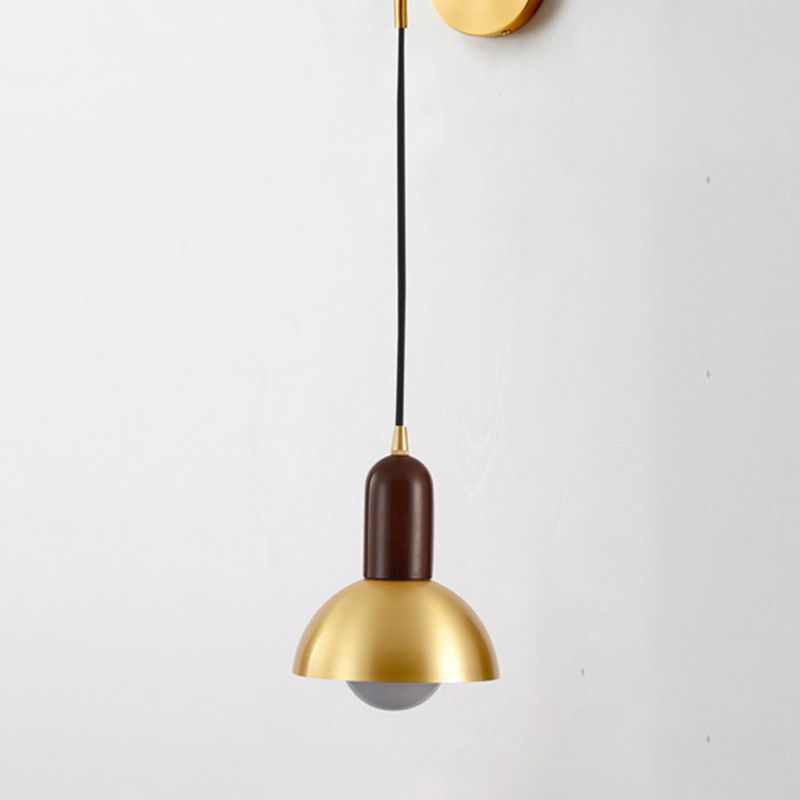 Schema semplice post-moderna Stile 1 leggero Lincera Linear Wall Sconce Wall Lighting in ottone