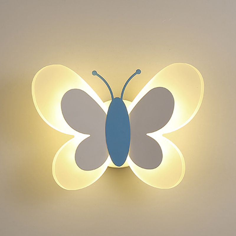 Children Wall Lamp Modern Style Wall Mount Lamp with Acrylic Shade for Kid's Room