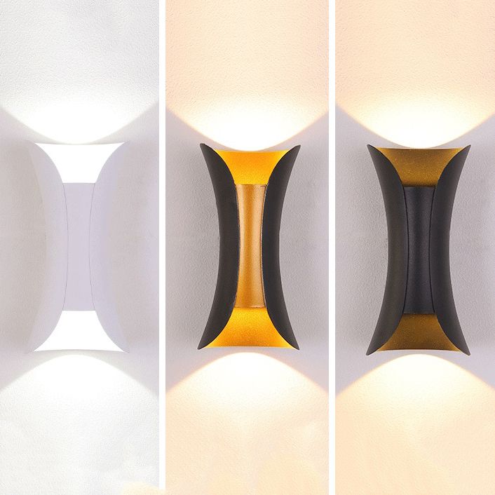 Modern Metal Wall Mount Light LED Wall Light with Aluminum Shade for Living Room