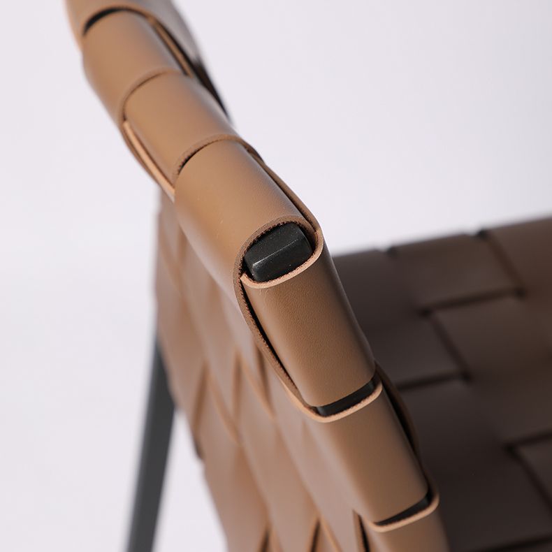 Modern Leather Bar Stool Backrest 4 Legs Counter Stool for Bristol