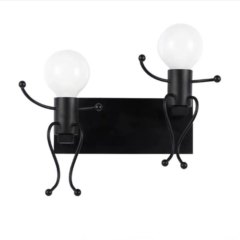 Postmodern Creative Metallic Wall Light Fixture for Sitting Room