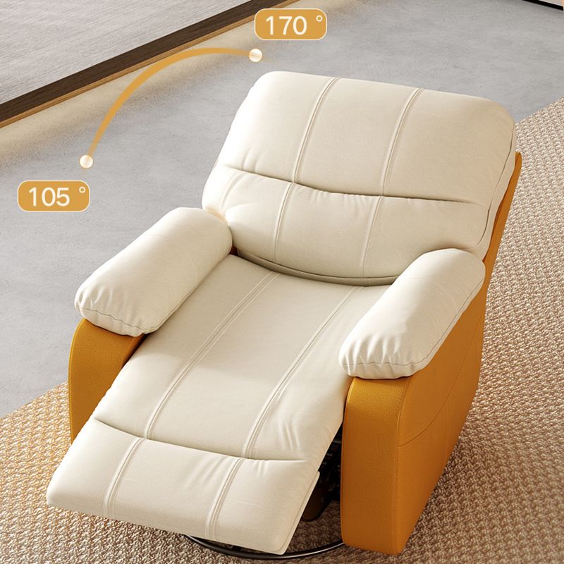 Extended Footrest Recliner Chair Side Pockets Standard Recliner