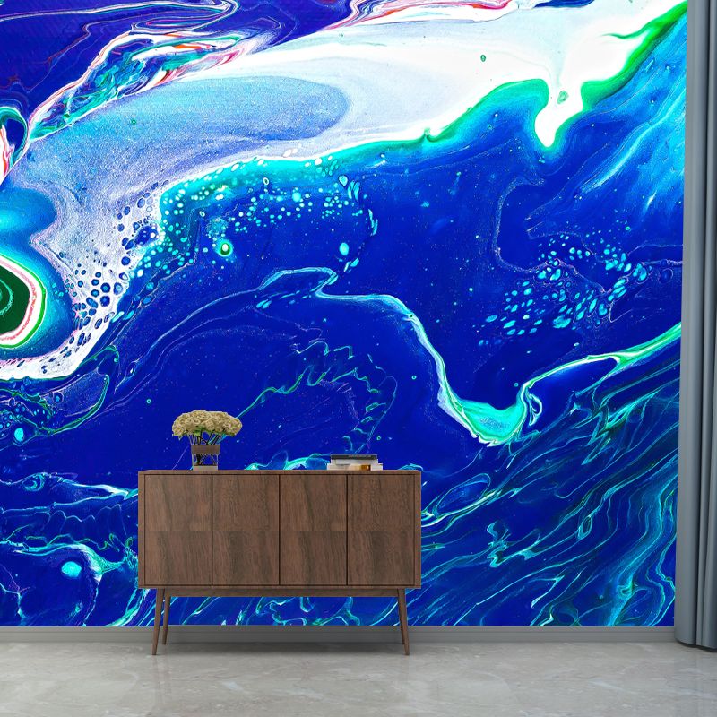 Abstract Illustration Mural Wallpaper for Guest Room Wall Decor, Made to Measure