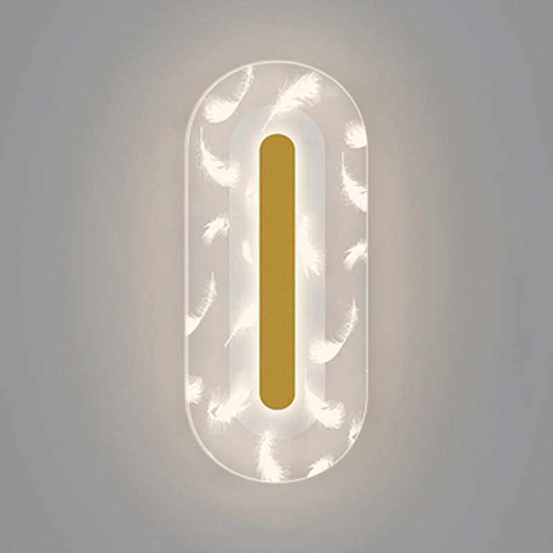 Geometry Shape Metal Wall Light Modern Style1 Light Wall Mounted Light Fixture