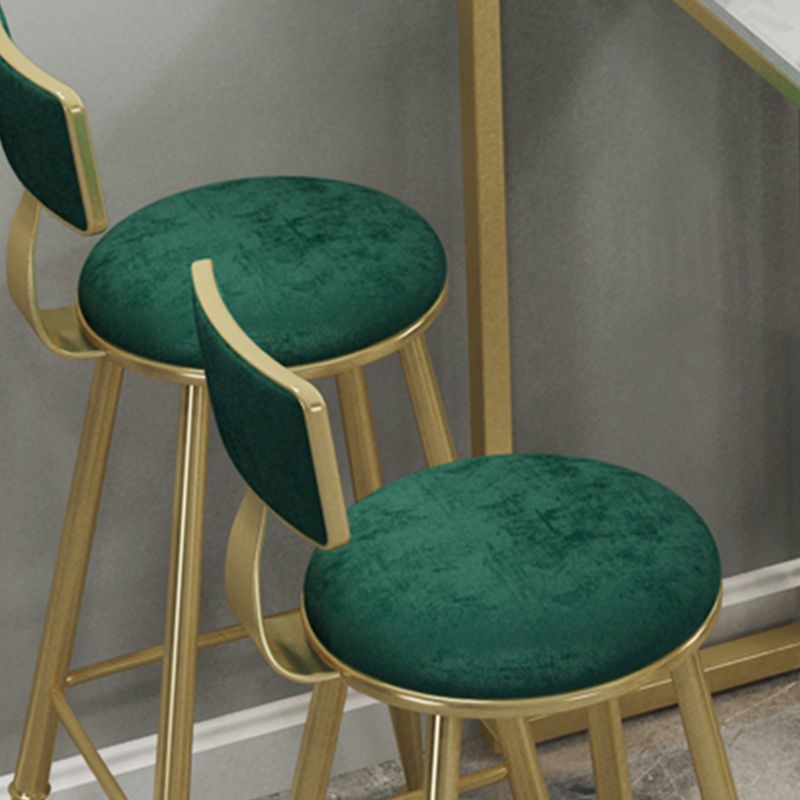 1/3/5 Pieces Bar Table Set Glam Rectangular Table and Stool Set