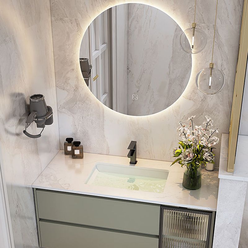 Modern Bathroom Sink Vanity Mirror Cabinet Vanity Cabinet with Storage Shelving