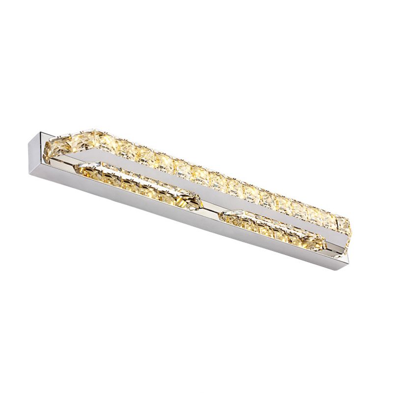 Bathroom Decoration Vanity Sconce Light Crystal Shade Wall Mounted Vanity Lights for Mirror Cabinet