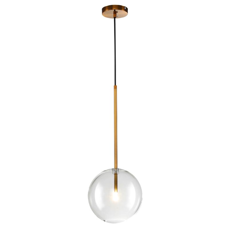 Luminaire suspendu en verre globe