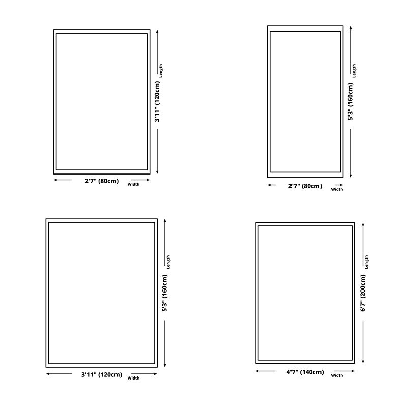 Modern tapijt Geometrisch wasbaar tapijt Living Room Polyester Gebied Teken met niet-slipachter