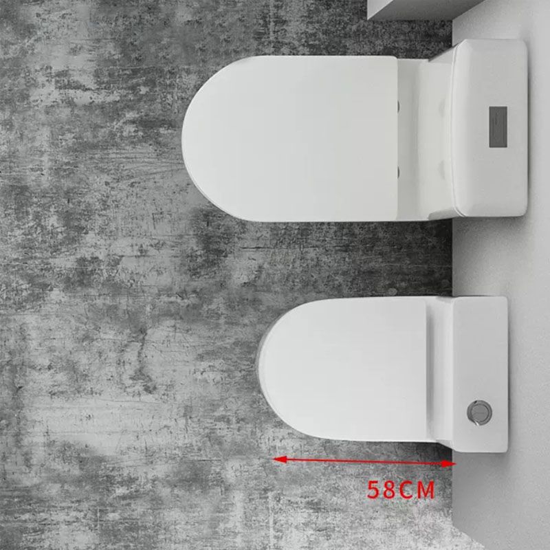 Traditional Ceramic Toilet Bowl Floor Mounted Urine Toilet for Bathroom