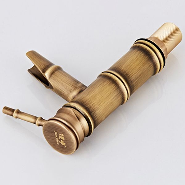 Lever Handle Vanity Sink Faucet Country Low Arc Faucet Single Hole Bathroom Faucet