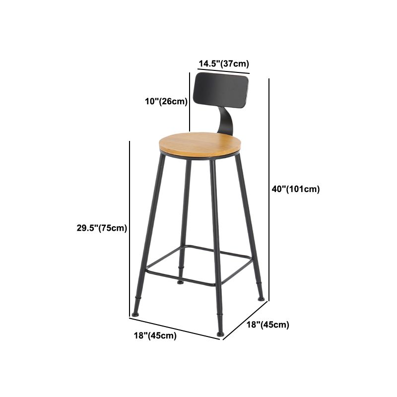 Industrial Footrest Table and Stool Set 1/2/9 Pieces Coffee Shop Bar Table Set