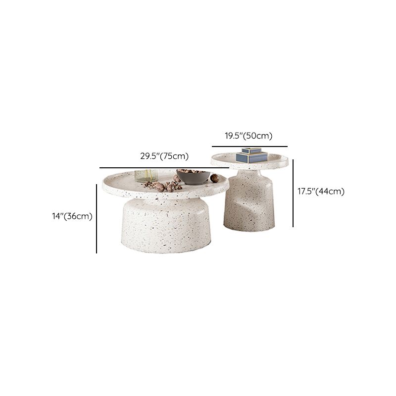 Pedestal Coffee Table Contemporary Tray Top Coffee Cocktail Table
