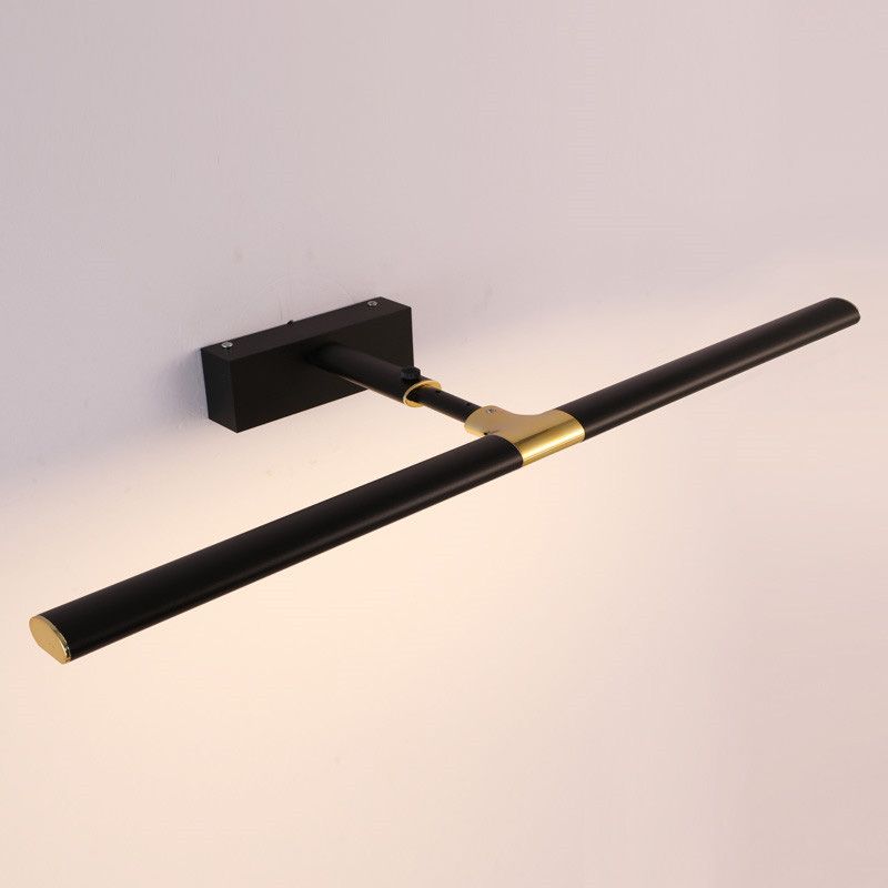Lampada montata a parete nera Lampada montata Nordic LED LED LED ALIMINE DI SCONCE