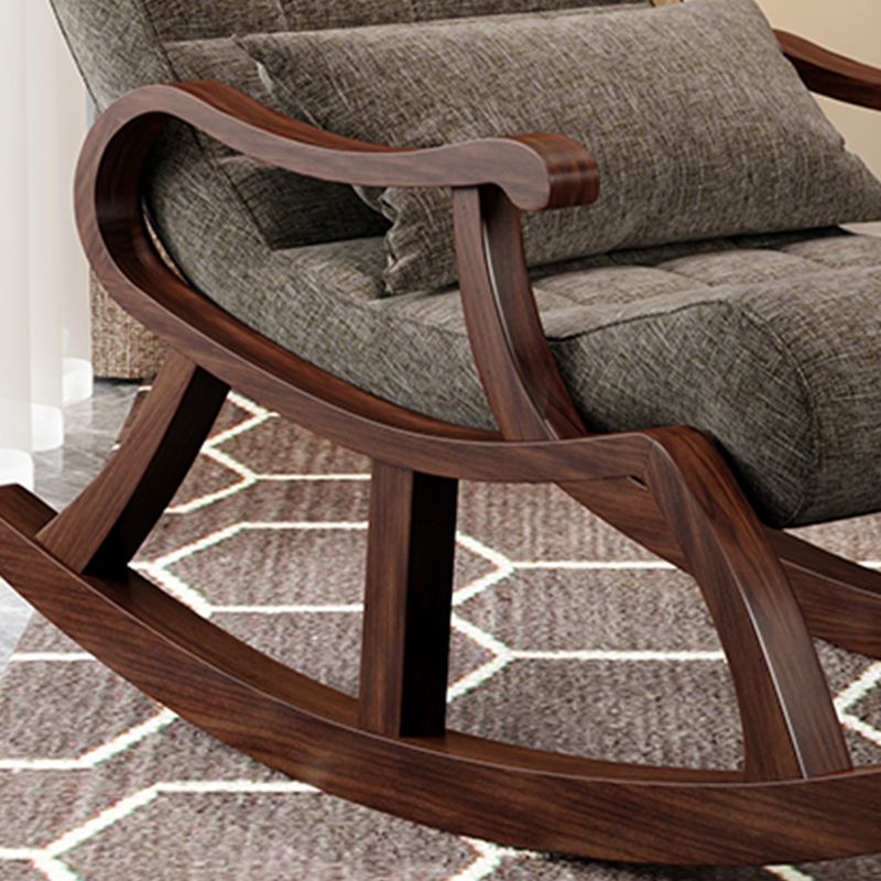 Linen Accent Chair 26.3" L x49.2"W x35"H  Arms Included Chair