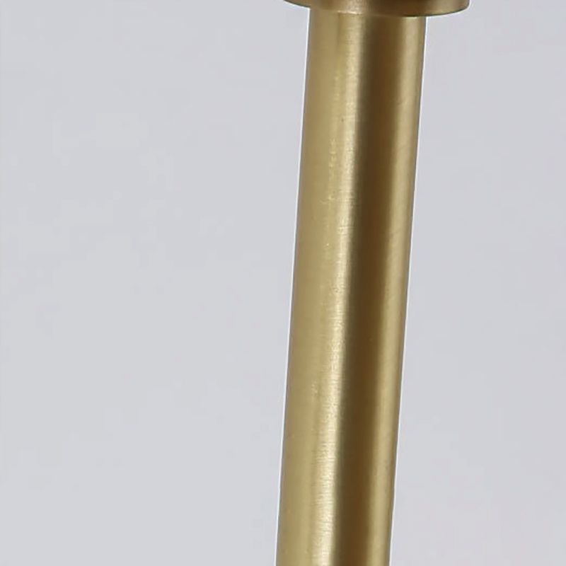 Modernism Dome Wall Light Fixture Clear Crystal 1/2-Light Living Room Wall Mounted Lamp in Brass Finish