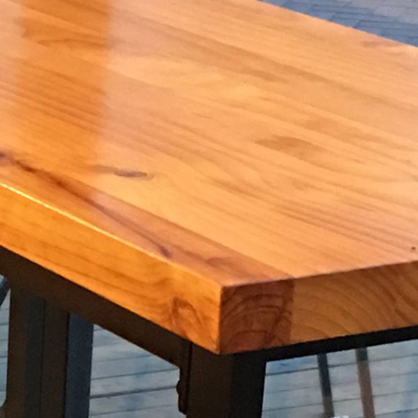 Contemporary Pub Table Bar Height Rectangle Bar Table for Indoor