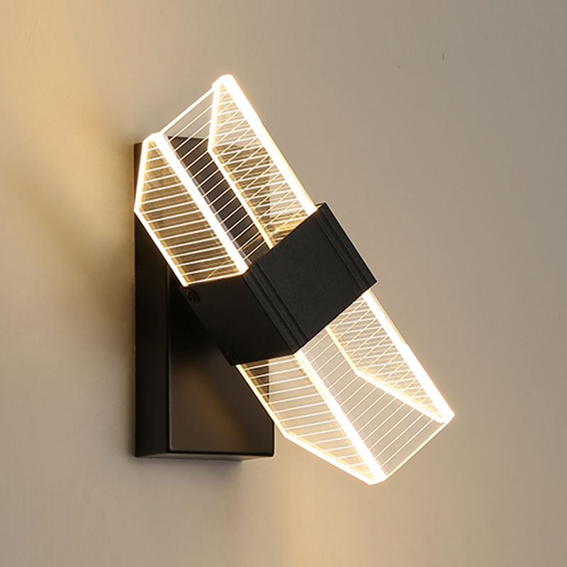 Modern Style Metal LED Wall Light Fixture Creative Wall Light Sconce for Bedroom