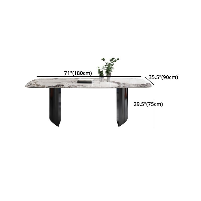 Contemporary 1/4/5/6/7 Pieces Dining Room Set Rectangle Dining Table Set