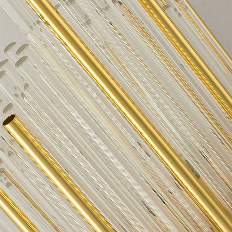 Kristallzylindrische Wandleuchte moderne Stil 2 Leuchten Wandmontierte Lampen