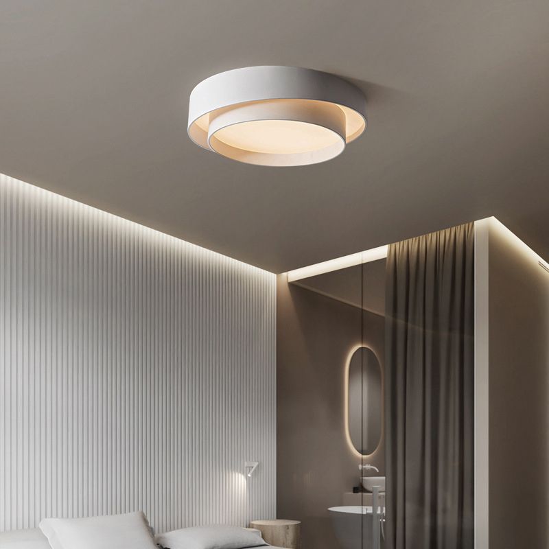 Ronde inbouwlamp van acryl, moderne eenvoud, inbouwspot voor slaapkamer