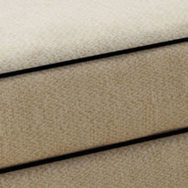 Traditional Linen Accent Chair One Armed Chaise Lounge Couch