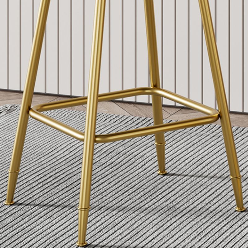 1/2/3/5 Pcs Bar Set with Stone Top Pub Table and Metal Stools for Home