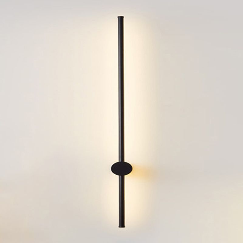 Moup de montant à bande longue lumière simple, application murale de surface LED simple pour le couloir