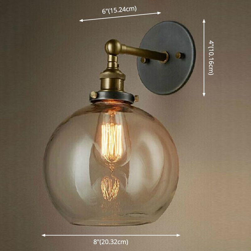 Luminaire de luminaire d'once d'ombrage en verre