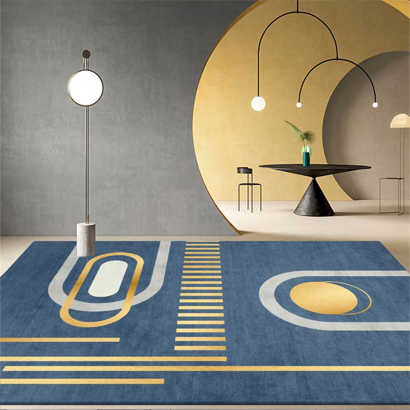Alfombra nórdica nórdica poliéster alfombra alfombra de respaldo sin deslizamiento para salón para salón