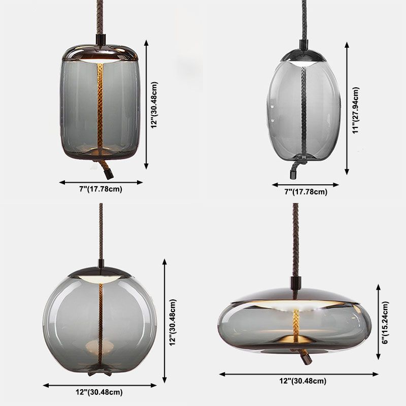 Simplicidad moderna Luz de vidrio Luz de techo de iluminación para sala de estar