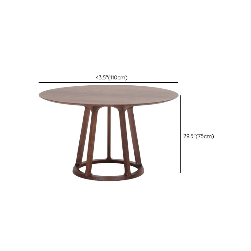 Dining Room Dinner Kitchen Table Solid Wood Round Dining Table