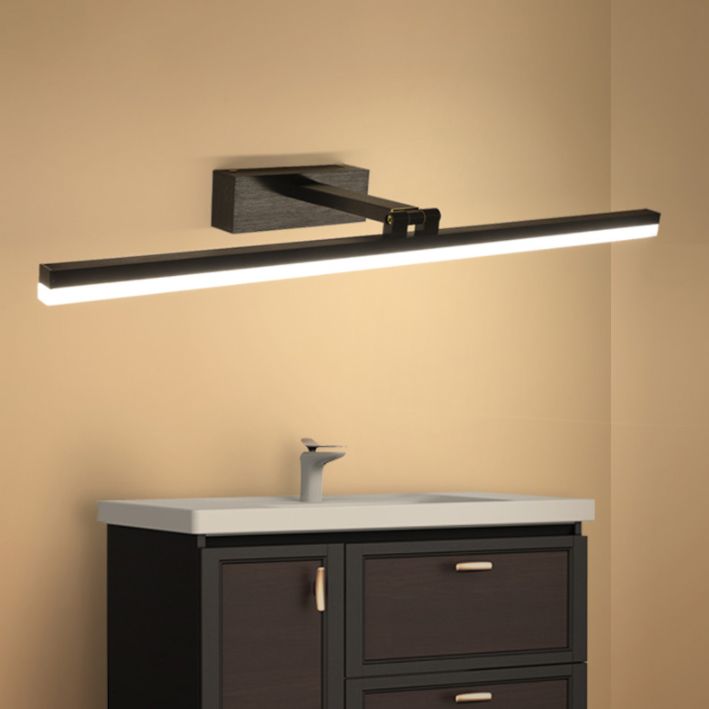 Modern Minimalist Minimalist Linear Vanity Fishestures Vanity Sconce acrilico
