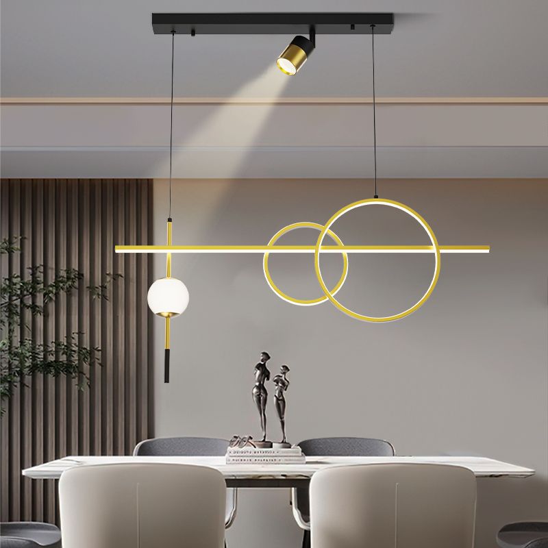 Linear Pendant Lighting Island Light Fixture Modern Kitchen Pendant Light