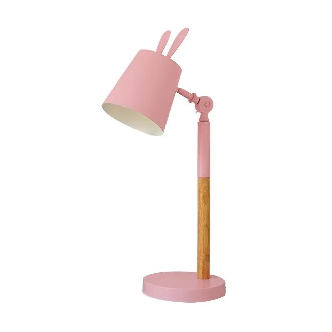 Bunny Desk Light Dormitory Chadow 1 tête Macaron Rotation Study Light