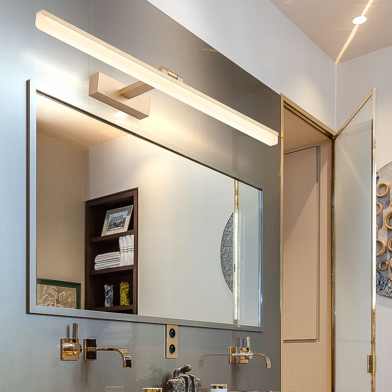 Bathroom LED Mirror Cabinet Lamp Modern Bath Light in 3 Color Finish