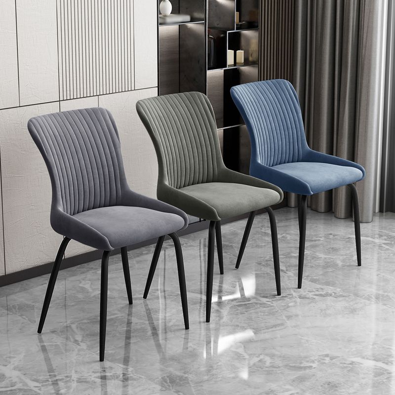 Metalen stoelen in industriële stijl Set stevige rugarm keuken eetstoelen