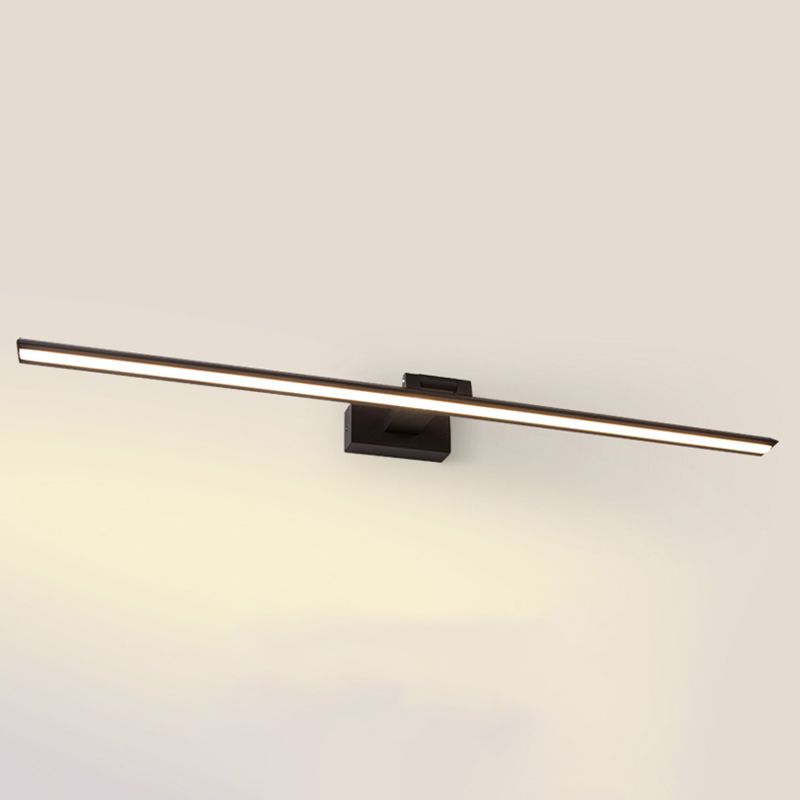 Simplicidad moderna Dicha de iluminación de tocador de tocador LED de baño.