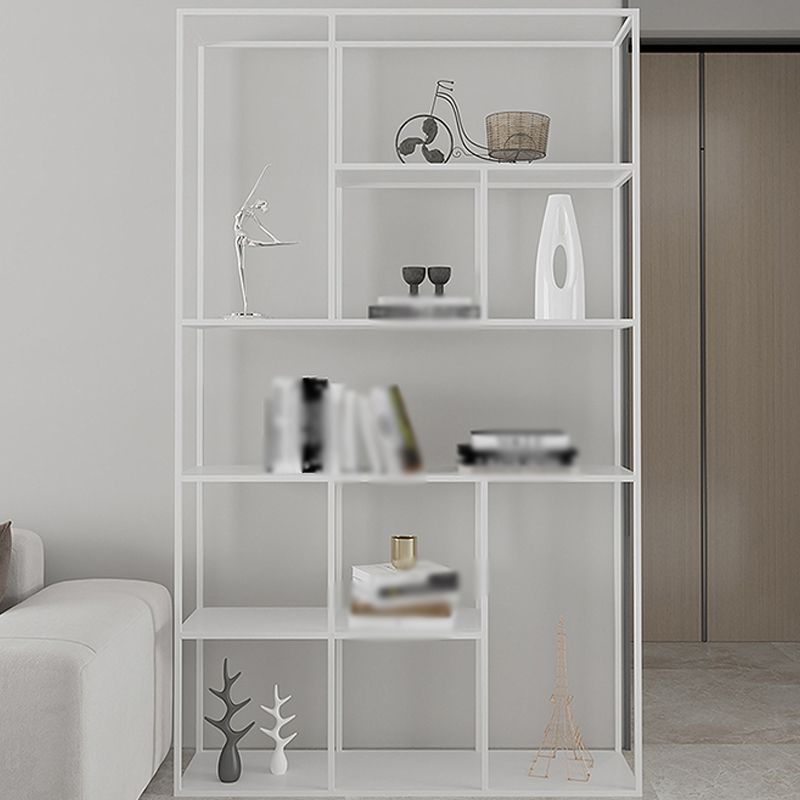 Libreria Etagere in metallo aperto moderno scaffale rettangolare